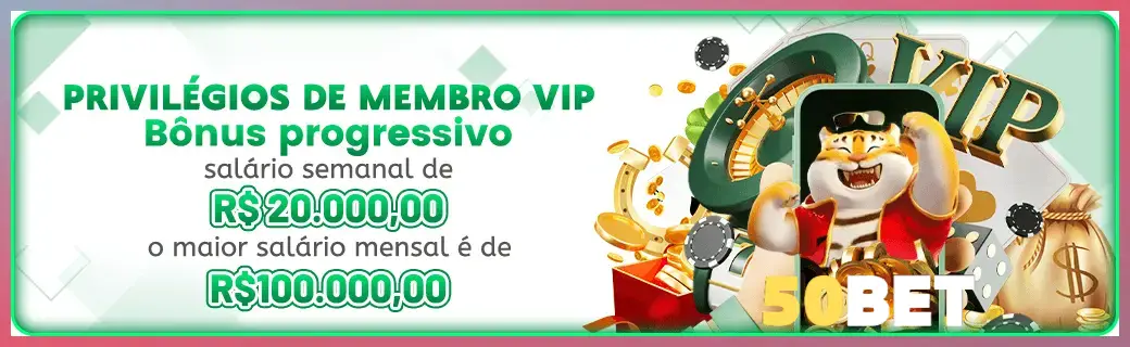 50BET bônus — cashback 15 por cento e níveis VIP